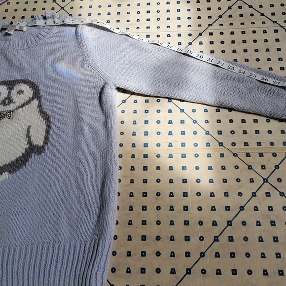 Lauren Conrad Blue Penguin  Sweater - Picture 5 of 16